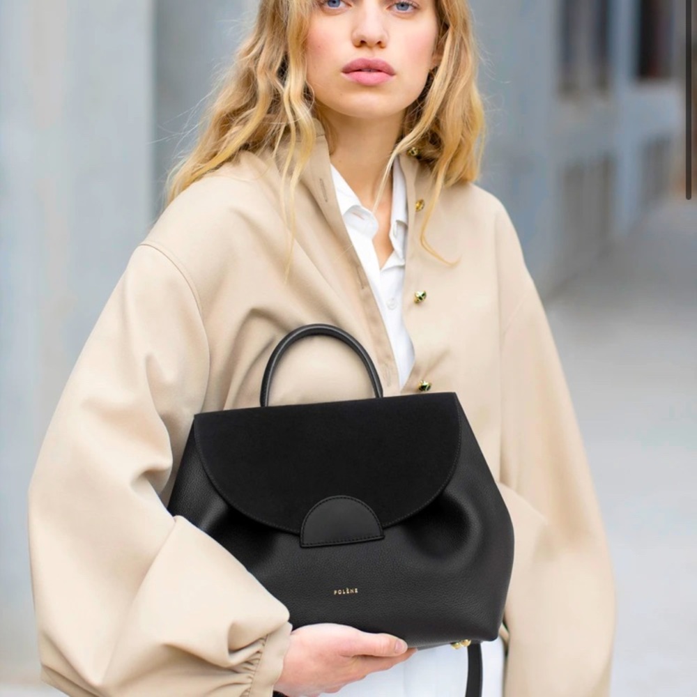 Polene Numero 1 Trio Black bag